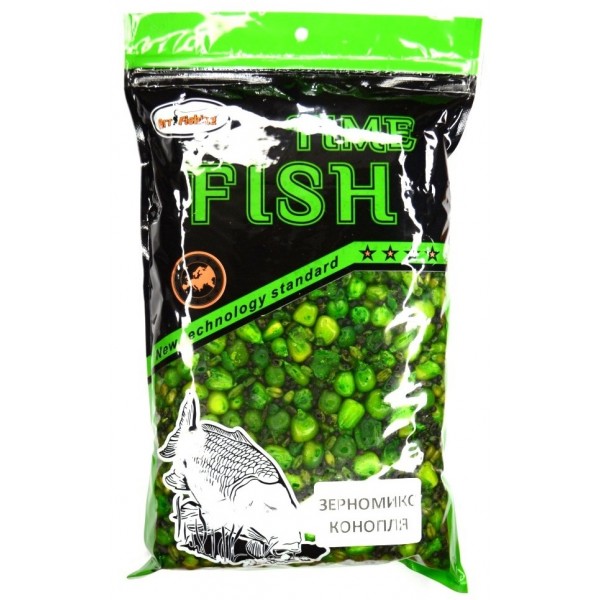Зерномикс рыбацкий, Art Fishing, 500г, вкус Конопля